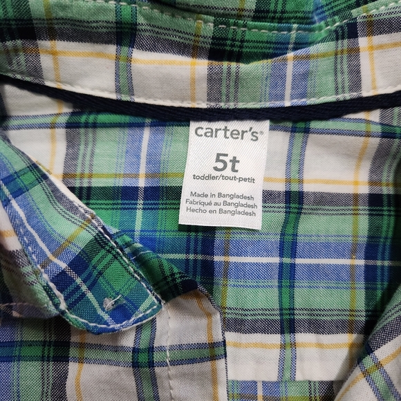 NEW Carter's toddler boy set 2-pc size 5T - Picture 3 of 10
